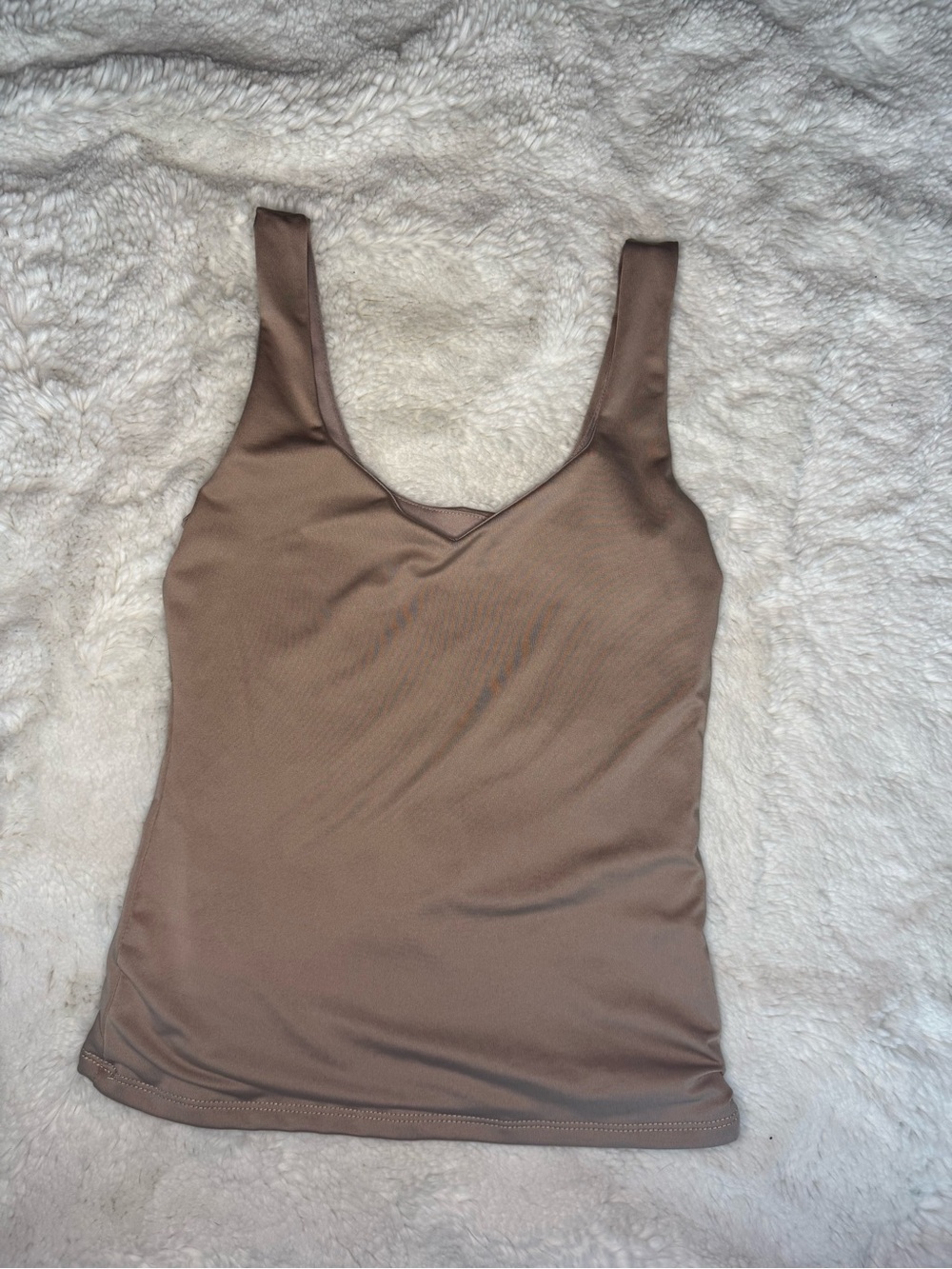 21 Saint Tan Fitted Tank Top